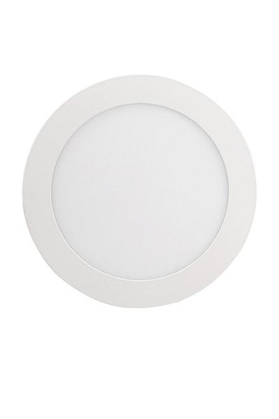 Begüsa Slim Led Panel 12w Round Flush Mounted White 3000 K