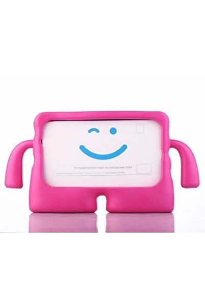 CoverCenter Samsung Galaxy Tab S9 Fe 10.9 - حافظة سيليكون ناعمة مع وظيفة الرموز التعبيرية للأطفال