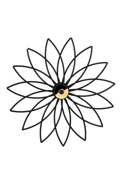 Begüsa Rita Metal Tablo Ø 35cm Siyah