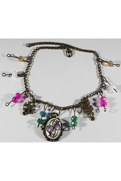 Çini Evi خلخال من البلاط من Iznik - زهور التوليب الخاصة