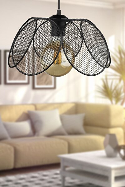 Begüsa Darvin Tekli Avize Siyah