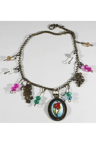 Çini Evi Birthday Gift - Iznik Tile Anklet