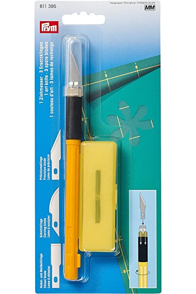 Prym - Olfa AK-4 Kretuar, Kesici - 3 Bıçaklı 611395