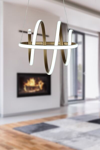 Begüsa Motive 3 Renk Ledli Avize Eskitme 30.luk