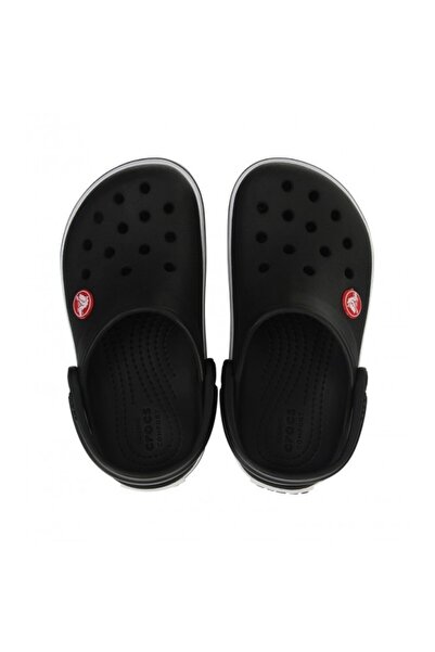 Crocs Детски черни чехли Crocband Clog