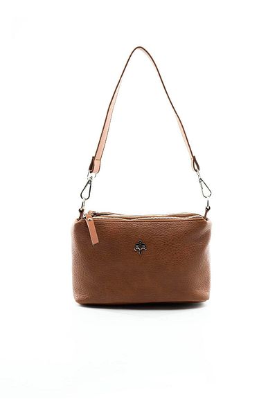 Jacquline IM378-8 Tan Shoulder Bag