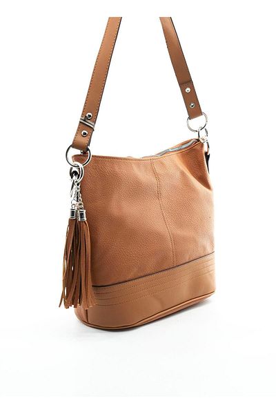 Jacquline IM496 Tan Shoulder Bag