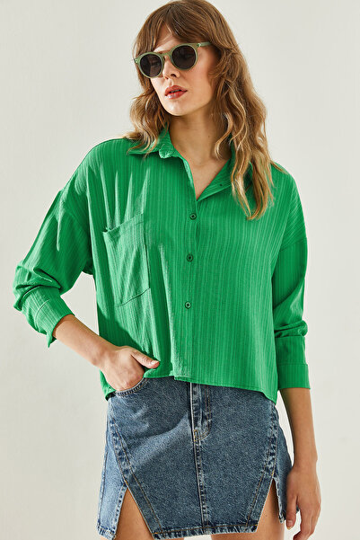 Bianco Lucci Asymetrická dámská košile -60251185