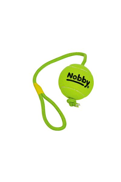 Nobby 10 cm Large Tennis Ball with String