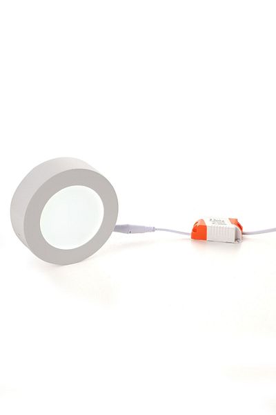 Begüsa Slim Led Panel 6w Round Surface Mounted White 6500 K