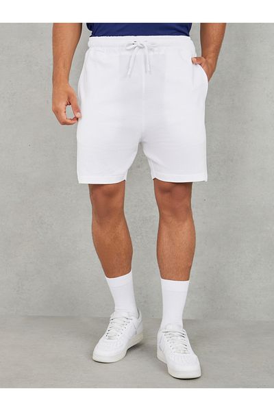 Styli Regular Fit Waffle Knit Shorts