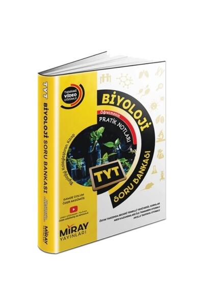 Miray Yayınları Miray TYT Biyoloji Konu Özetli Soru Bankası