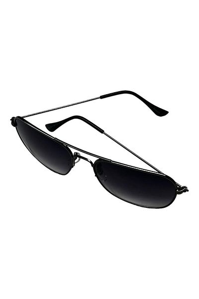 Silvio Monetti Men's Sunglasses - Black Degrage UV400, Model615285