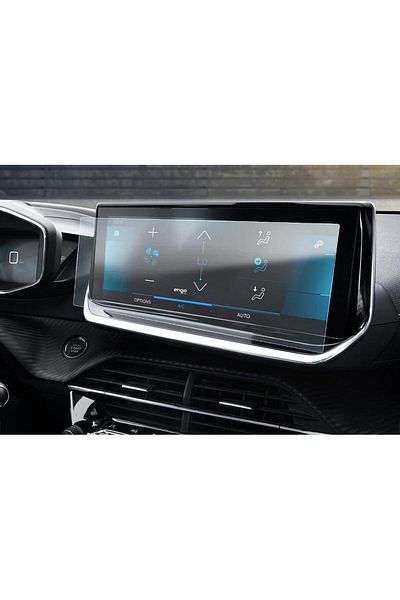 Engo Peugeot 2008 - 10 Inch Screen Protector, Multimedia Transparent Nano