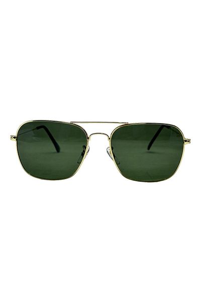 Silvio Monetti UV400 Unisex Green Matte Sunglasses -615286