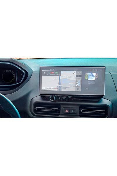 Engo Peugeot Rıfter 10 - Inch Matte Screen, Multimedia Protector, Clear