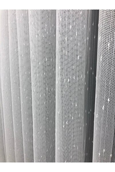 Genel Markalar Şantuk Desen Damla Model Tül Perde, 350x260, Seyrek Pile, 1/2