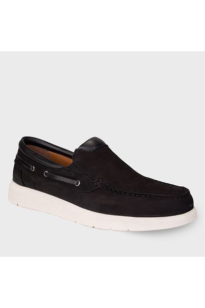 Forelli Pantofi din nubuc pentru bărbați ADLER-G Comfort Black