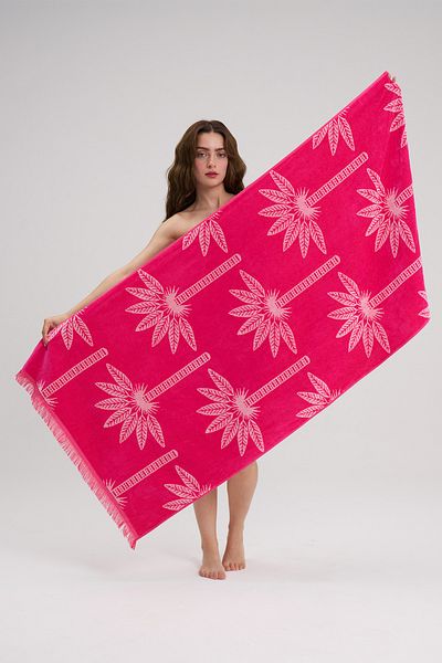 Homelover 100% βαμβάκι - Boho Summer Ethnic Πετσέτα παραλίας και πισίνας - 80x160cm