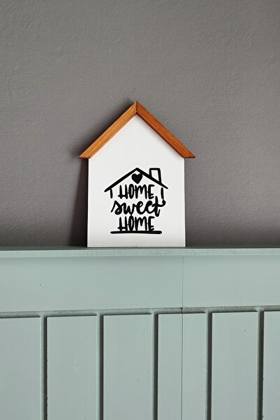 Tooall Magnificent Decorative House Shaped Painting That You Can Use in Every Corner of Your Home, Single, Home Sweet Home
