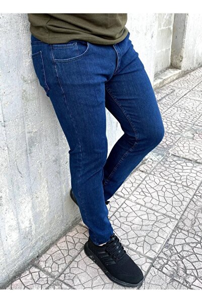 onemoda Kot Pantolon Likralı Skny Streç Kot Pantolon Süper Slim