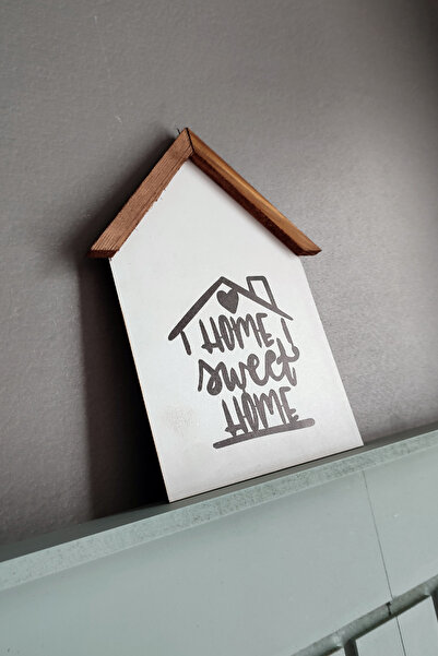 Tooall Magnificent Decorative House Shaped Painting That You Can Use in Every Corner of Your Home, Single, Home Sweet Home