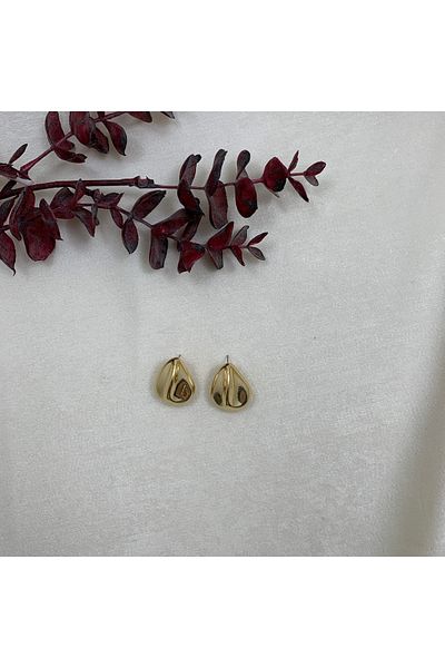 Piaro Collection Scrunch Patterned Drop Earrings