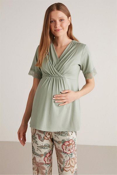 Catherine's Σετ πιτζάμες με απαλή υφή για έγκυες γυναίκες