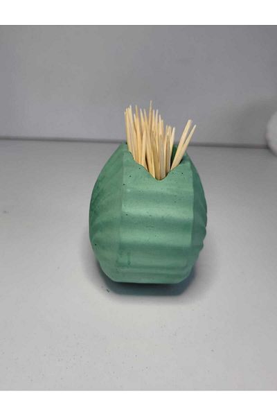 KARRA Concrete Decorative - Toothpick Vase and Toothpick Holder