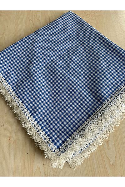 TUTUYA TEXTIL Покривка за маса и покривка за маса Pitikare Scalloped 170x170