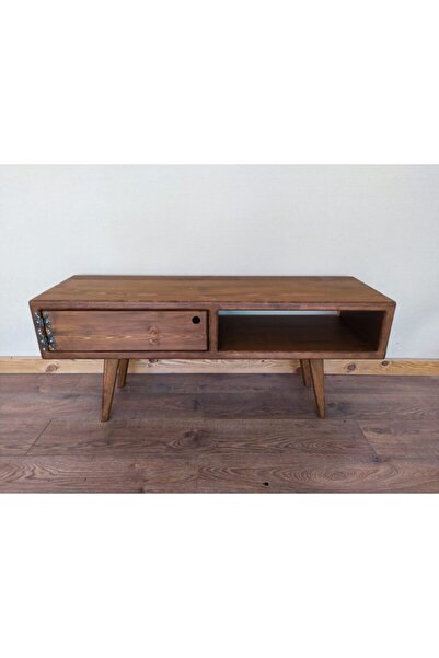 Natural Wooden TV Stand