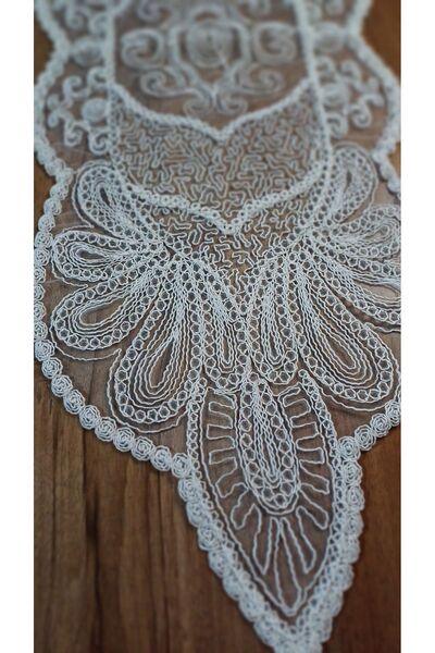 Neweste Ranır Masa Örtüsü Konsol Örtüsü Sehpa Örtüsü Salon Masa Örtüsü 110*40...