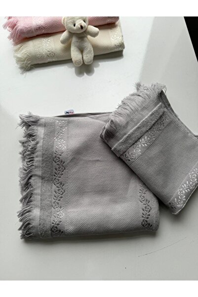 TUTUYA TEXTIL Дівчача Fiesta Soft рушник - Етамін вишивка з мамою