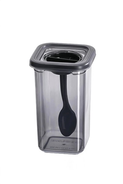 Ecolux 12 Adet Kilitlenebilir Kapaklı Kendinden Kaşıklı Baharatlık Seti - Kilitli Baharatlık