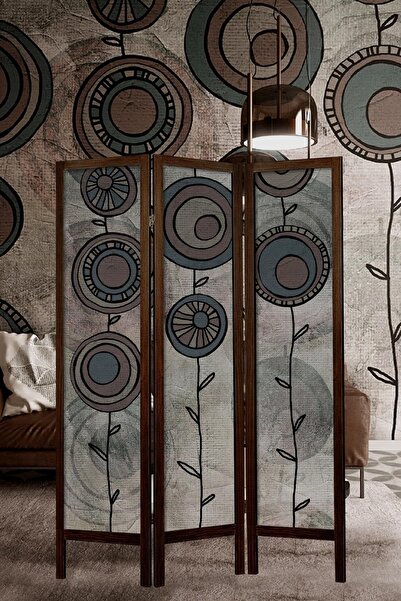 Modacanvas Masif Ahşap Paravan