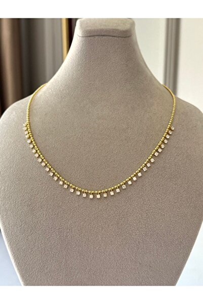 emy by emel luxury silver jewelry Altın Kaplama Vella Kolye 925 Ayar Gümüş
