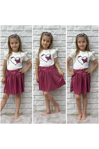 KAMİKAM Set de fuste foarte frumoase - de înaltă calitate, cu volane și piele...