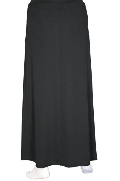 HESNA Talia Sim формована темно-синя еластична спідниця-банка Hesna 6282 Battal