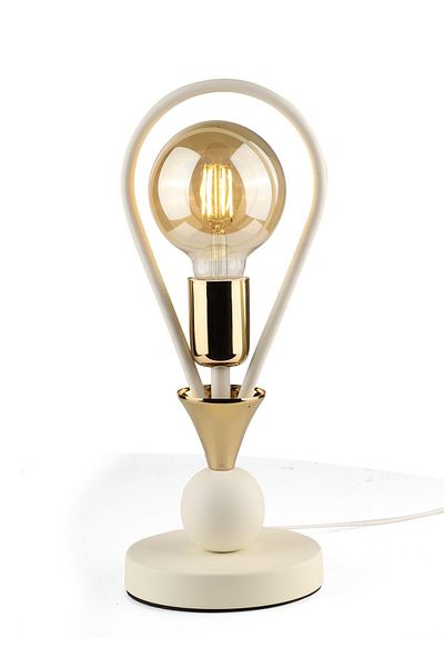 Begüsa White Storm Table Lamp