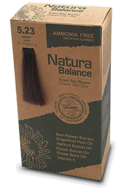 NATURABALANCE Natura Balance 5.23 Kakao Organik Krem Saç Boyası