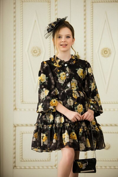 Ribbon kids Elbise Ve  Çanta Ve Toka