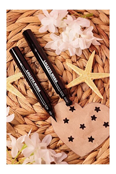 Genel Markalar Yıldız Desenli Kalın Uçlu Çift Taraflı Kalem Eyeliner