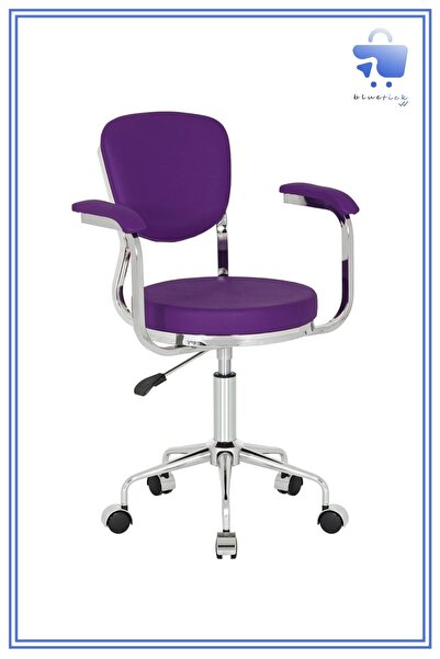 White Furniture Obje Küçük Ofis Çalışma Sandalyesi B006