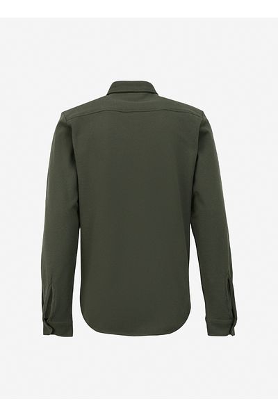 Lee Regular Fit Regular Cut 100% Cotton Khaki Shirt