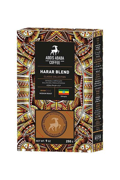 Addis Ababa Coffee Harar Blend Coffee - V60 Dripper