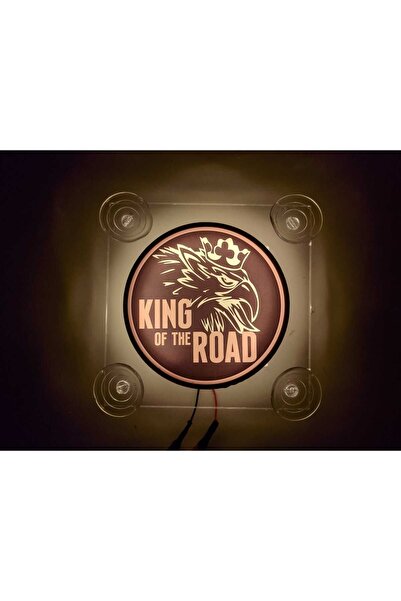 OSCAR OTOMATİV KİNG OF THE ROAD CAM ÖNÜ LED TABELA 12-24 VOLT