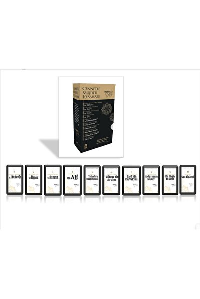 Timaş Yayınları Mehmet-Yildiz-Cennetle-Müjdeli-10-Sahabe-Set(10Kitap)