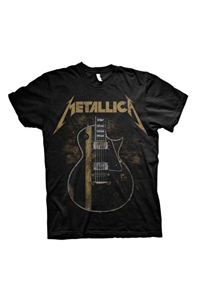 Usaspor Tricou oficial cu imprimeu pentru chitară Metallica James Hetfield Gibson - Cod Trend Usaspor 08140