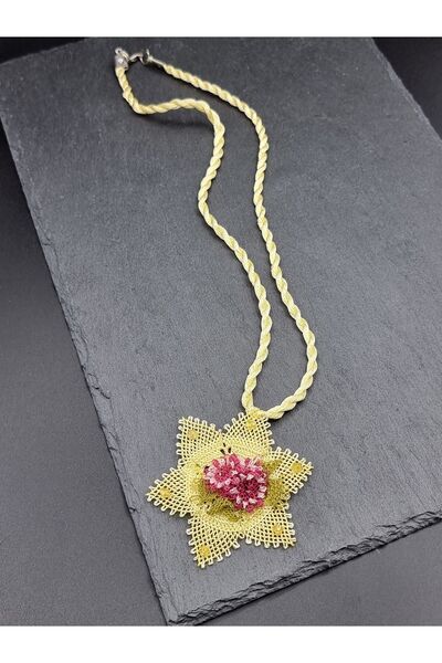 EGY Takı ve Aksesuar İğne Oyası Kolye