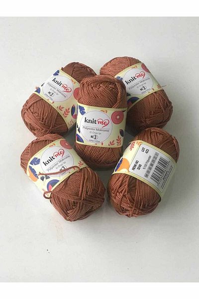 Alize 100 Gr Μακραμέ Πολυεστέρας Πλεκτό Σχοινί - 3 mm 3240